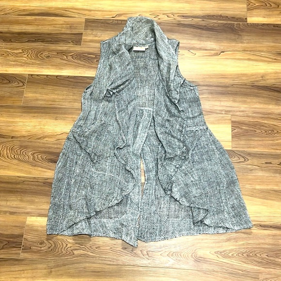 Boho flair style long vest - Picture 1 of 6